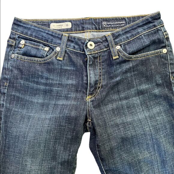 AG ADRIANO Goldschmied The Jessie Curvy Boot Fit Stretch Denim Jeans - Picture 3 of 9